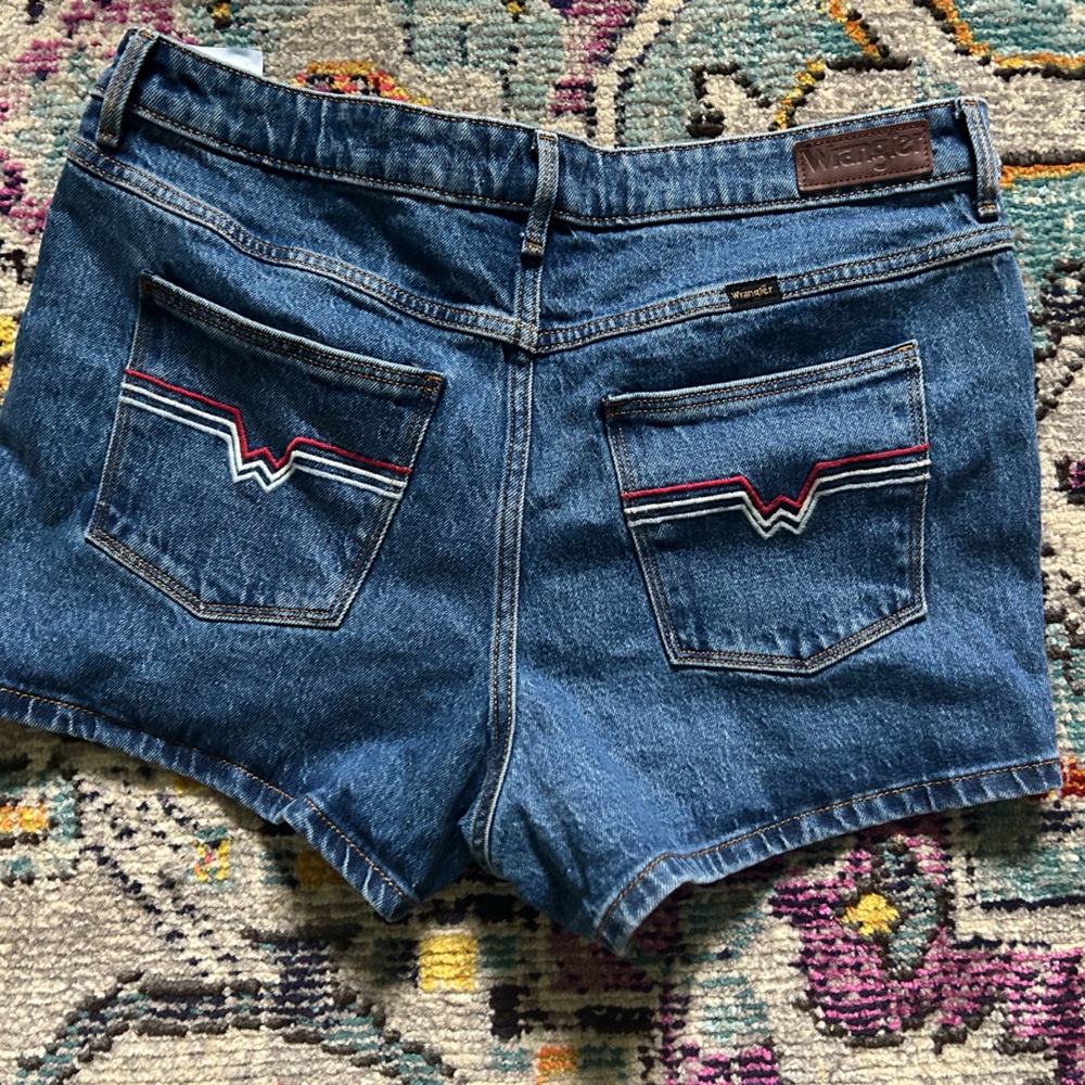 Blue Denim Wrangler Women’s Shorts